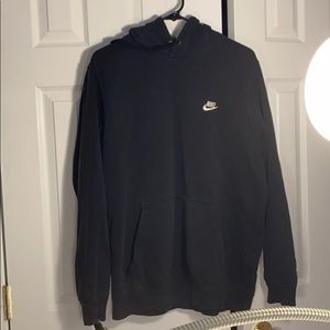 Mens black nike hoodie